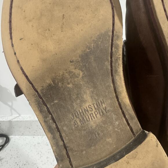 Johnston & Murphy Men's Conard Double Buckle Monk Strap loafers 11.5 AS - Picture 4 of 6